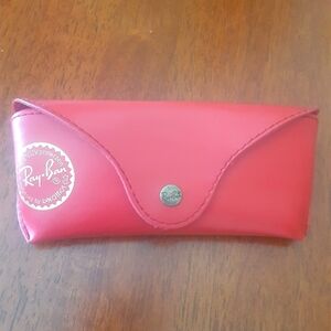 Ray-Ban Red/Orange Sunglasses Case